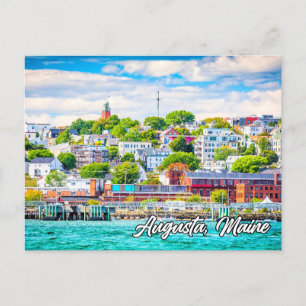 Augusta, Maine, Verenigde Staten Briefkaart