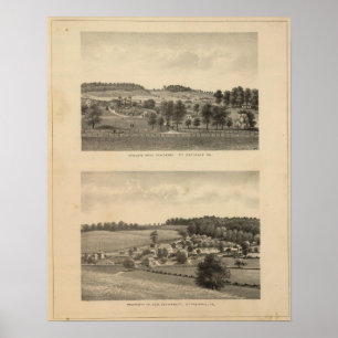 Augusta Male Academy Seawright, eigenschap Poster