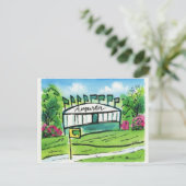 Augusta National ansichtkaart Briefkaart (Staand voorkant)