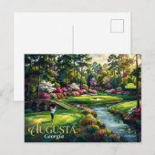 Augusta National Golf Club VS Briefkaart (Voorkant / Achterkant)