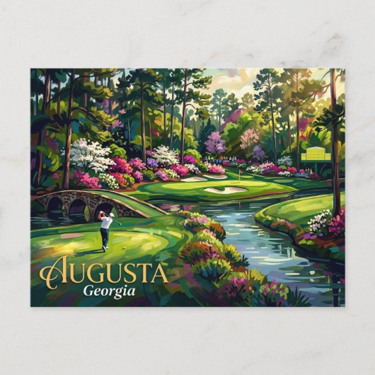 Augusta National Golf Club VS Briefkaart (Voorkant)