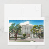 Augusta Richmond County gemeentehuis Briefkaart (Voorkant / Achterkant)