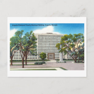 Augusta Richmond County gemeentehuis Briefkaart