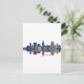Augusta Skyline Uitnodiging Briefkaart (Staand voorkant)