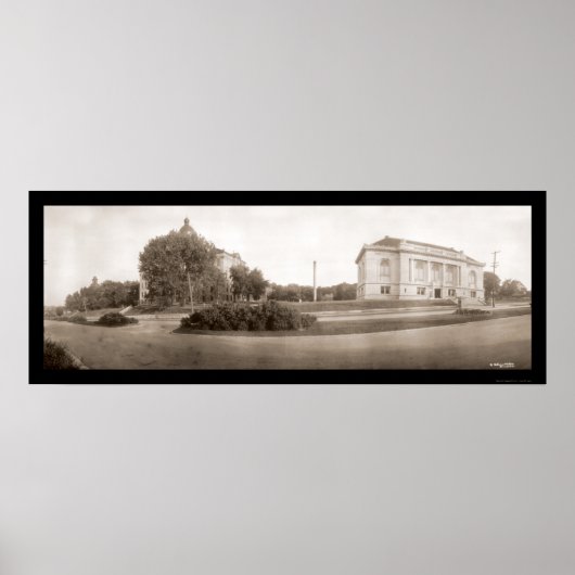 Augustana College LG Foto 1914 Poster (Voorkant)