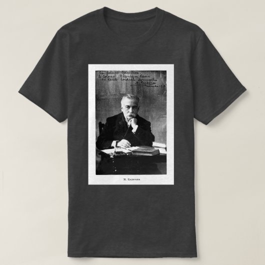 Auguste Escofier T-shirt (Design voorkant)