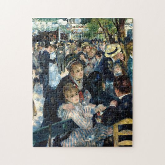 Auguste Renoir - Dance at Le Moulin de la Galette Legpuzzel (Verticaal)