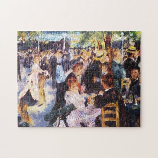 Auguste Renoir - Dance at Le moulin de la Galette Legpuzzel (Horizontaal)