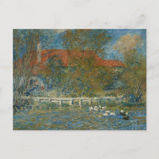 Auguste Renoir - De Duck Pond Briefkaart (Voorkant)
