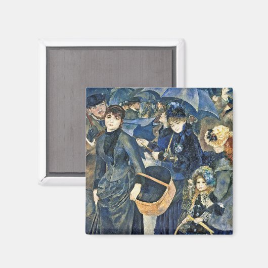 Auguste Renoir - De paraplu's Magneet (Voorkant / Achterkant)
