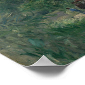 Auguste Renoir - Een weg in Louveciennes Poster (Hoek)