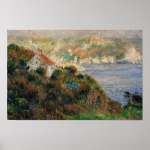 Auguste Renoir - Fog op Guernsey Poster