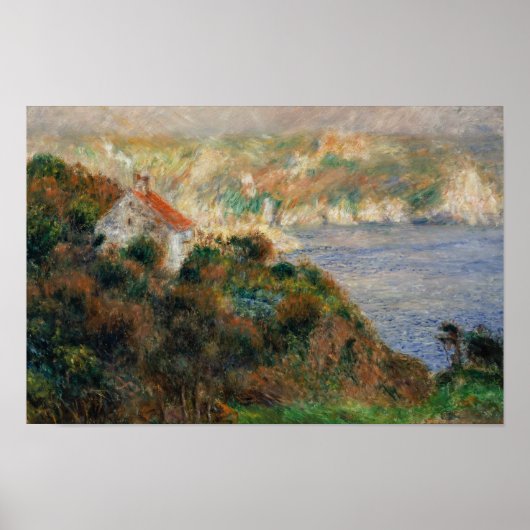 Auguste Renoir - Fog op Guernsey Poster (Voorkant)