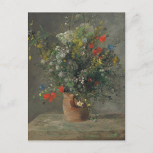  Auguste Renoir Gele Bloemen in een Vase Briefkaart