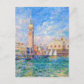 Auguste Renoir - het Doges Palace Venice Briefkaart (Voorkant)