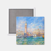 Auguste Renoir - het Doges Palace Venice Magneet (Voorkant / Achterkant)