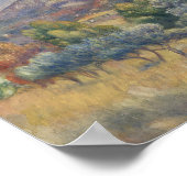 Auguste Renoir - Het Sainte-Victoire-gebergte Poster (Hoek)