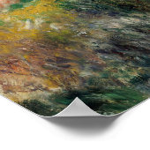 Auguste Renoir - Hills in de buurt van de baai Poster (Hoek)