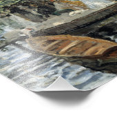 Auguste Renoir - La Grenouillere Foto Afdruk (Hoek)