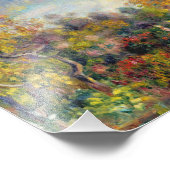 Auguste renoir - Landschap in Beaulieu Foto Afdruk (Hoek)