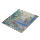Auguste Renoir - Landschap van de rivier Tegeltje (Zijkant)