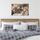 Auguste Renoir - Luncheon of the Boating Party Canvas Afdruk (Insitu (Slaapkamer))