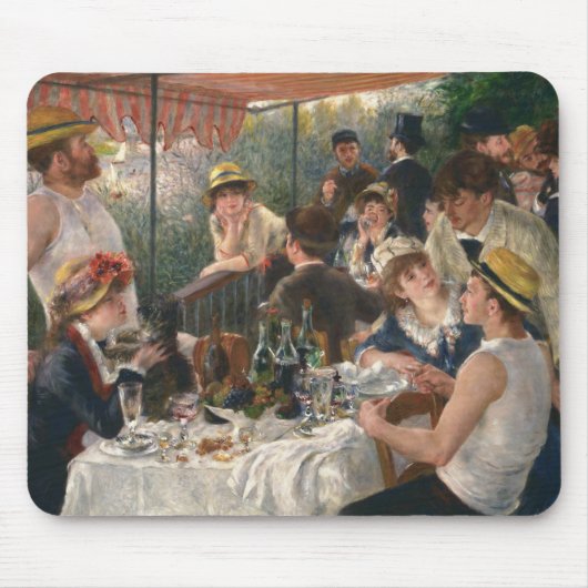 Auguste Renoir - Luncheon of the Boating Party Muismat (Voorkant)