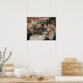 Auguste Renoir - Luncheon of the Boating Party Poster (Keuken)