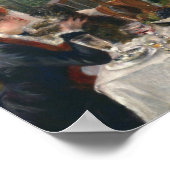 Auguste Renoir - Luncheon of the Boating Party Poster (Hoek)