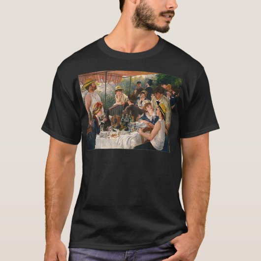 Auguste Renoir Luncheon van de Boating Party T-shirt (Voorkant)