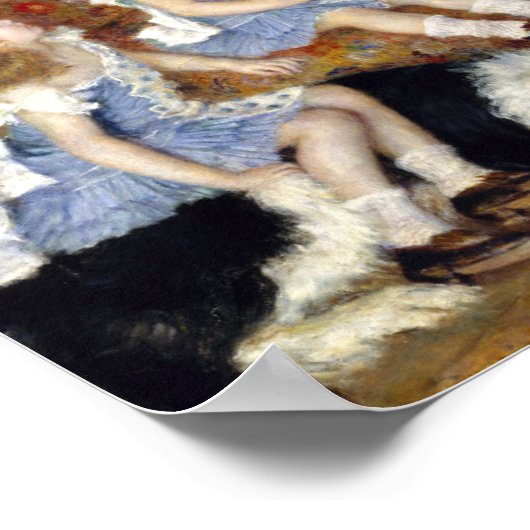 Auguste Renoir Madame Georges Charpentier Poster (Hoek)