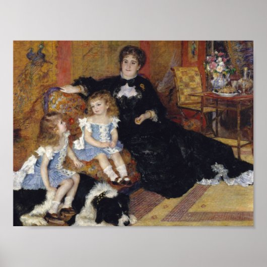 Auguste Renoir - Madame Georges Charpentier Poster (Voorkant)