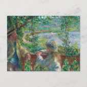 Auguste Renoir - nabij het meer Briefkaart (Voorkant)
