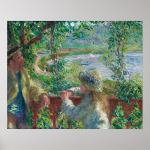 Auguste Renoir - nabij het meer Poster
