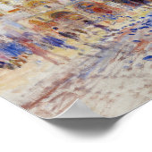 Auguste Renoir - Piazza San Marco, Venetië Poster (Hoek)