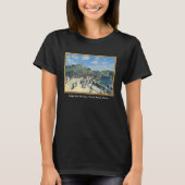 Auguste Renoir Pont Neuf Par Painting Renaissance T-shirt (Voorkant)