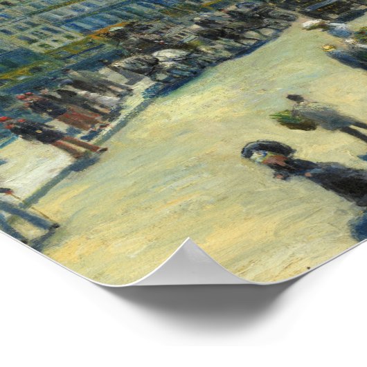 Auguste Renoir - Pont Neuf, Parijs Poster (Hoek)