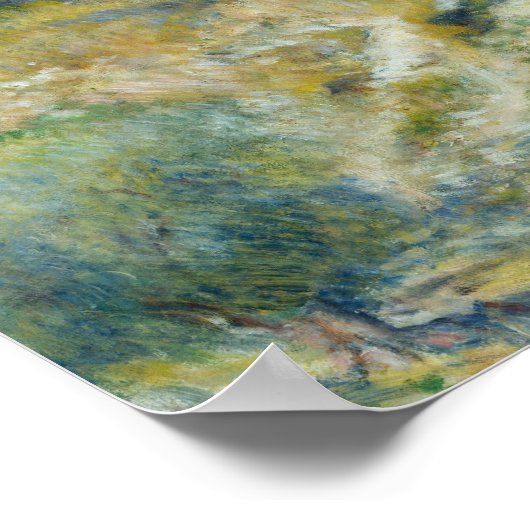 Auguste Renoir - Rocky Crags in L'Estaque Poster (Hoek)