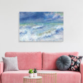 Auguste Renoir - Seascape Canvas Afdruk (Insitu (Woonkamer))