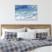 Auguste Renoir - Seascape Canvas Afdruk (Insitu (Slaapkamer))