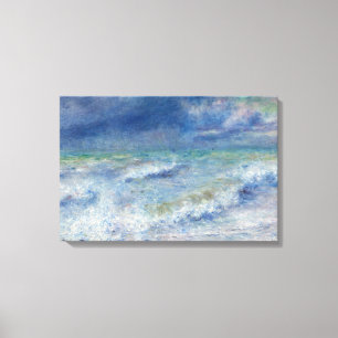 Auguste Renoir - Seascape Canvas Afdruk