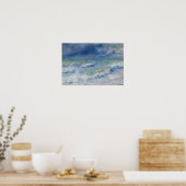 Auguste Renoir - Seascape Poster (Keuken)