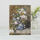 Auguste Renoir - Spring Bouquet Kaart (Staand voorkant)