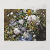 Auguste Renoir - Spring Bouquet .Spring Briefkaart (Voorkant)