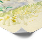Auguste Renoir - Uitzicht van een park Poster (Hoek)