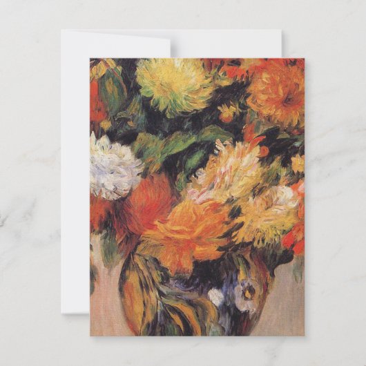 Auguste renoir - vaas van bloemen (Voorkant)
