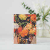 Auguste renoir - vaas van bloemen (Staand voorkant)