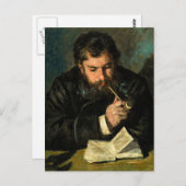 Auguste Renoir van Claude Monet Briefkaart (Voorkant / Achterkant)