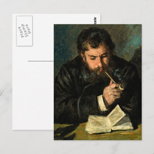Auguste Renoir van Claude Monet Briefkaart (Voorkant / Achterkant)