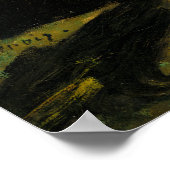 Auguste Renoir van Claude Monet Poster (Hoek)